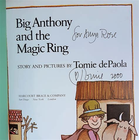 Big anthony and the maagic ring